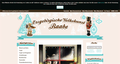 Desktop Screenshot of erzgebirgische-volkskunst-raabe.de
