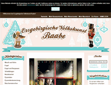 Tablet Screenshot of erzgebirgische-volkskunst-raabe.de